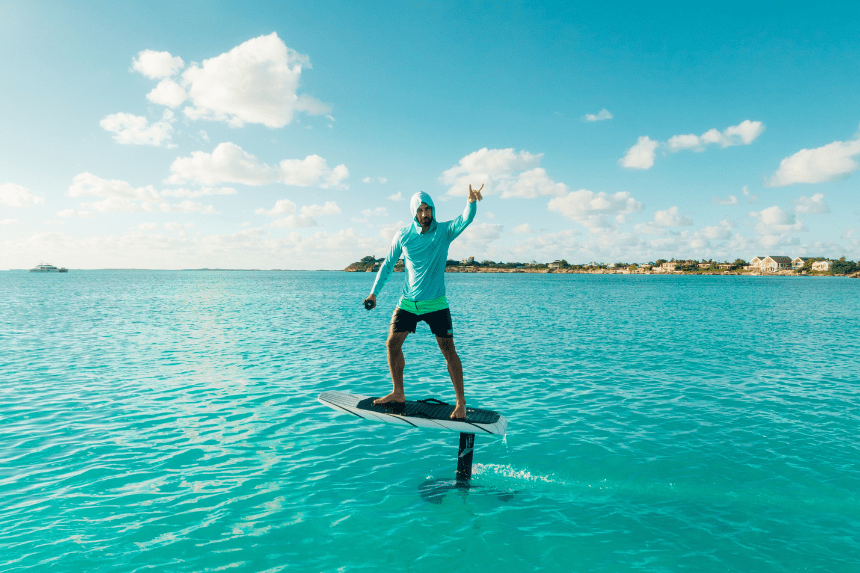 Electric Hydrofoil and Lift Foil Rentals and Excursions in Turks and Caicos