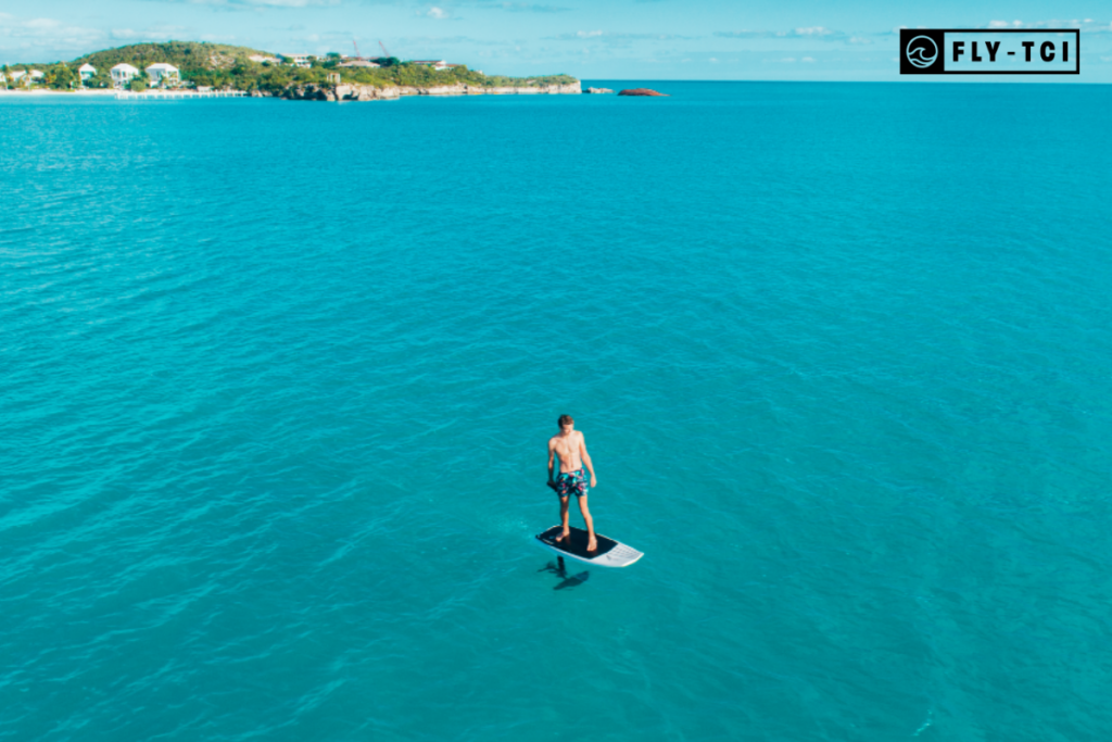 single man enjoying in Providenciales