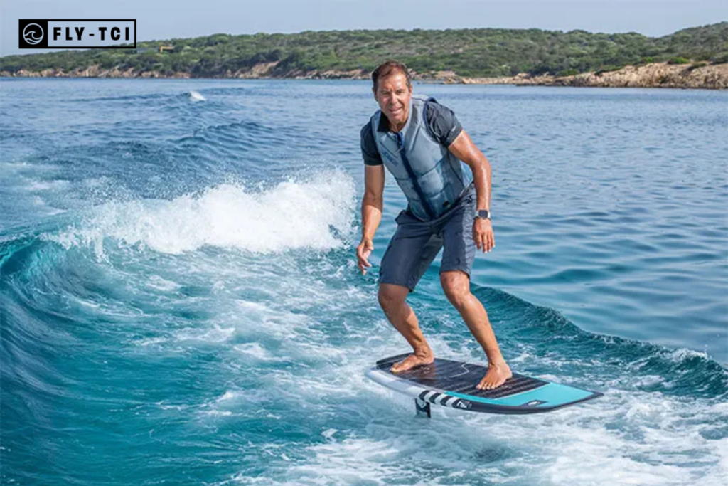 man on wakeboard 